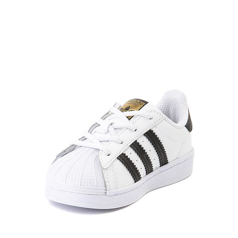 Adidas Superstar Shoes Kids', White, Size 4K 